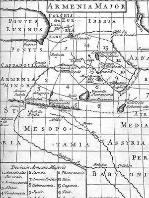 Карта Великой Армении