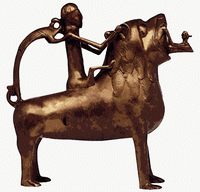 Древний бронзовый рукомойник