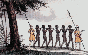 В XV в. началась торговля рабами