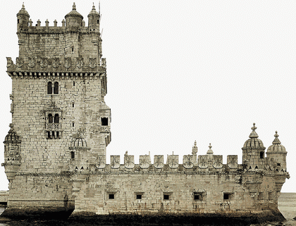 Башня-маяк в Лиссабоне, построенная в 1515 г.