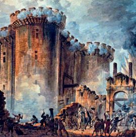 Взятие Бастилии 14 июля 1789 г.