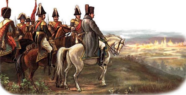 Наполеон у Москвы