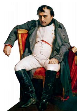Наполеон в Фонтенбло