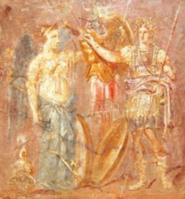 Фреска из Помпей.