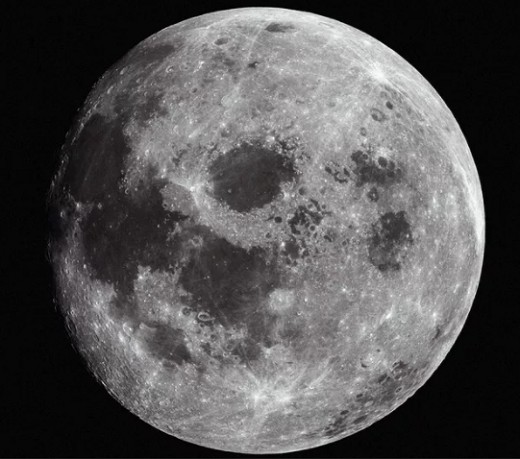 Луна, спутник Земли