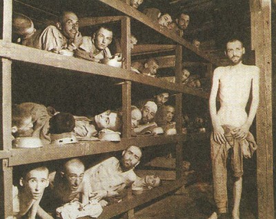 Заключённые в концентрационном лагере «Бухенвальд»