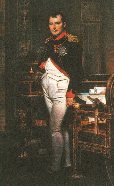 Наполеон в своём кабинете в Тюильри