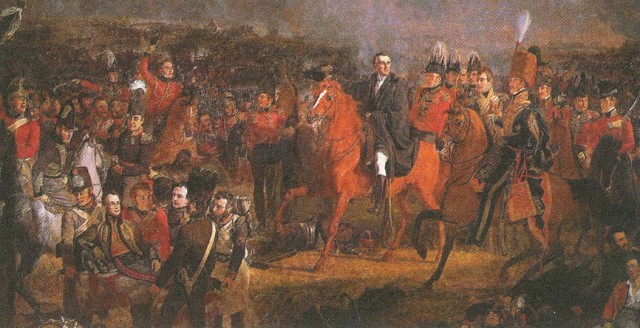 Герцог Веллингтон после битвы при Ватерлоо