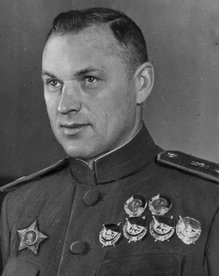 Прославленный советский маршал К. К. Рокоссовский