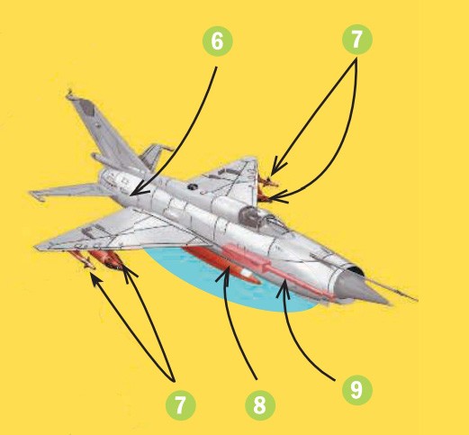 схемы вооружения истребителей