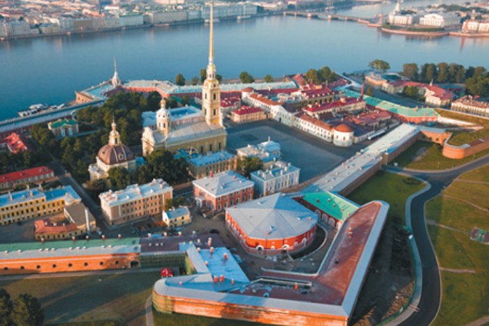 Панорама Петропавловской крепости