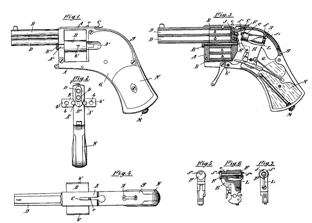 Рисунок из патента «российского подданного» Бурхарда Бера от 1898 г