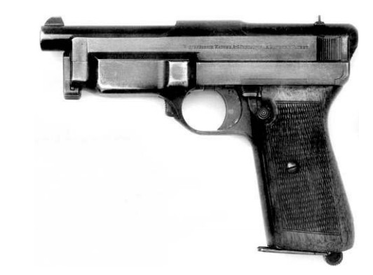 Германский 7,65-мм пистолет «Маузер» модели 1912/14 г.