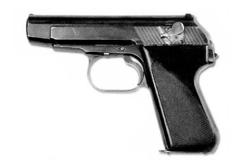 Опытный 7,65-мм пистолет С.А. Коровина 1945 г