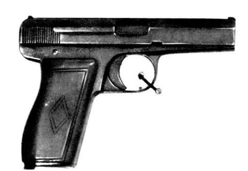 Опытный пистолет С.Г. Симонова