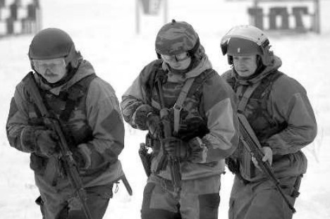 Бойцы подразделения специального назначения