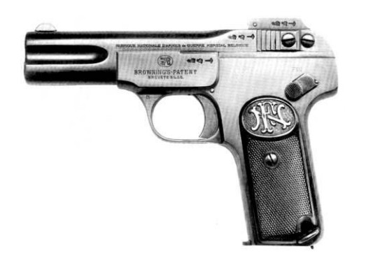 7,65-мм пистолет «Браунинг» модели 1900 г.