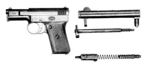 6,35-мм пистолет «Маузер» модели 1910 г.
