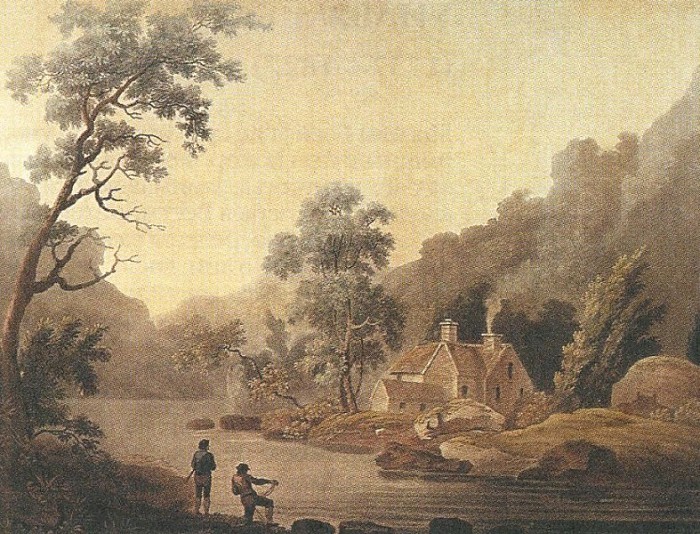 Глубокая река. Английская гравюра конца XVIII в.