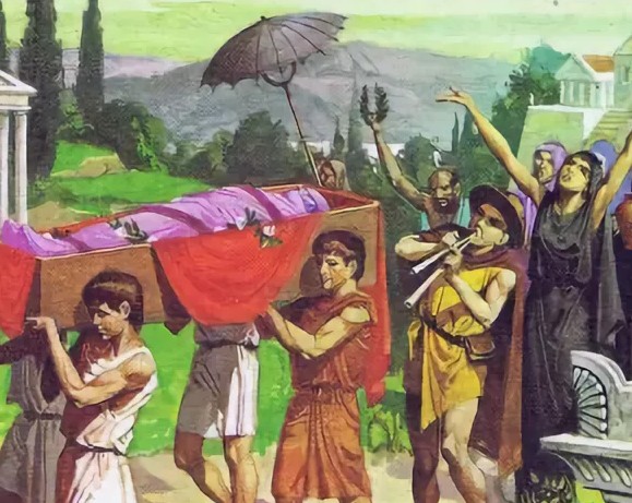 похороны в Древней Греции
