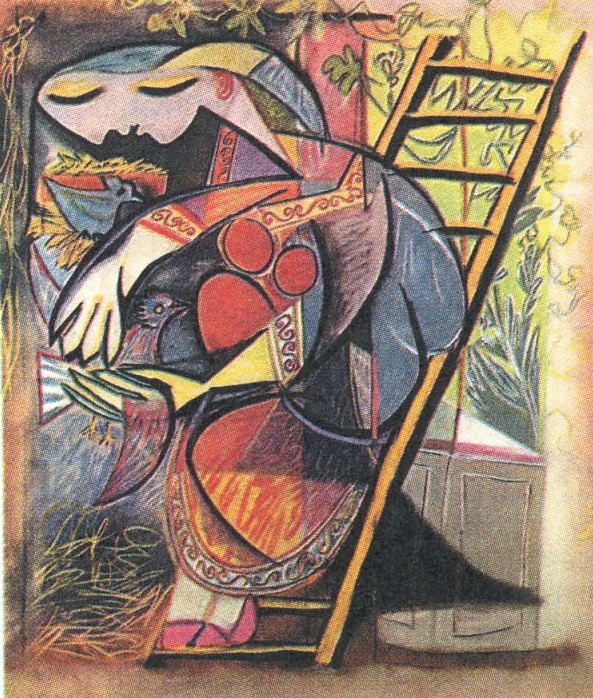 П. Пикассо. Женщина на лестнице. 1933 г.