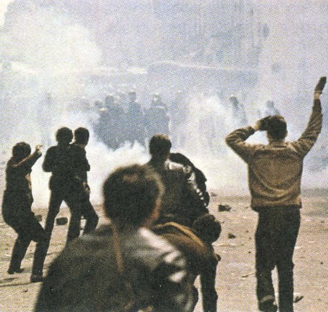 Студенческие волнения в Сорбонне. 1968 г.