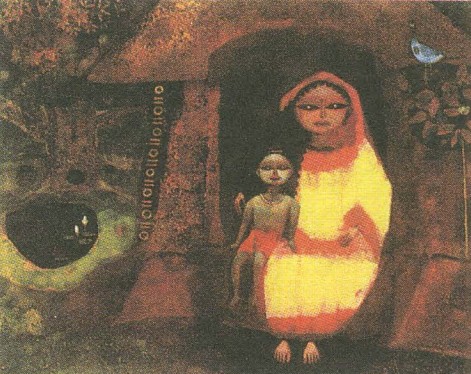 Г. Пайне. Мать и дитя. 1970 г.