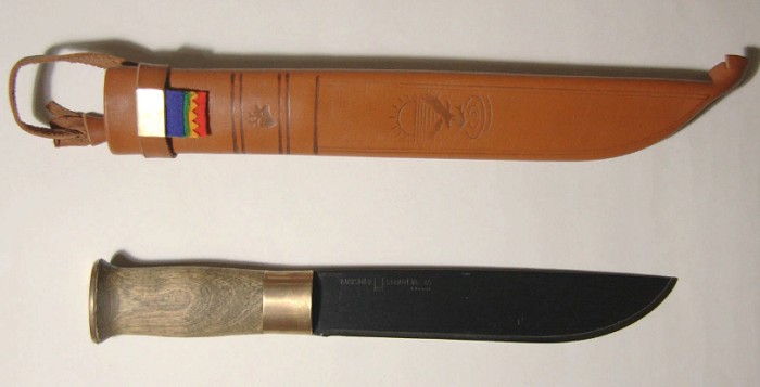Саамский нож от норвежской фирмы Knivsmed Stromeng