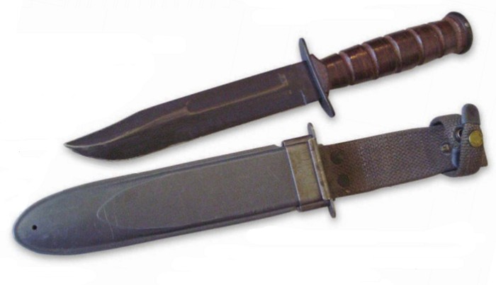Ка-Бар с ножнами от штык-ножа к винтовке Garand