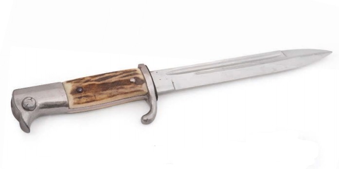Парадный, укороченный штык-нож к винтовке Маузера. 1940-е гг., период Третьего рейха