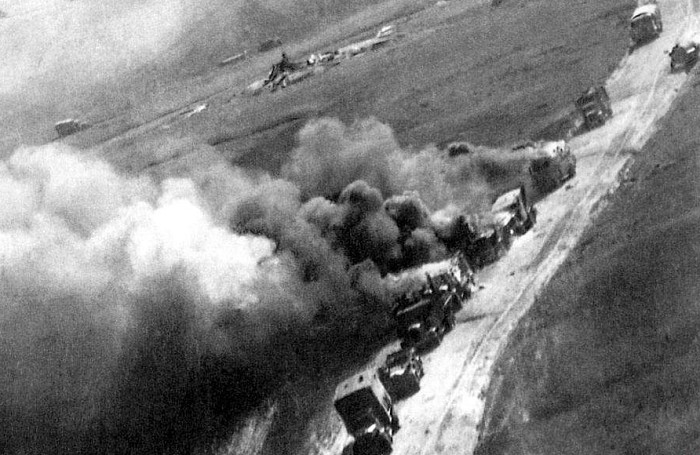 Удары с воздуха имели большое значение в битве на Курской дуге. Лето 1943 г.