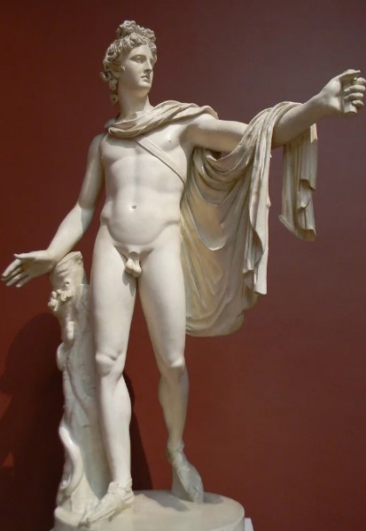 Аполлон. Древнегреческая статуя