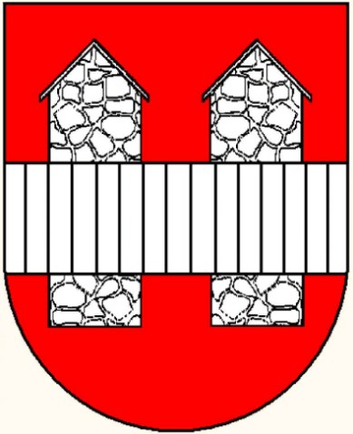 Понтонный мост на гербе австрийского города Инсбрука