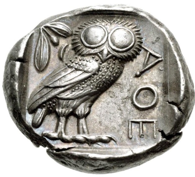 Монета Афинского государства