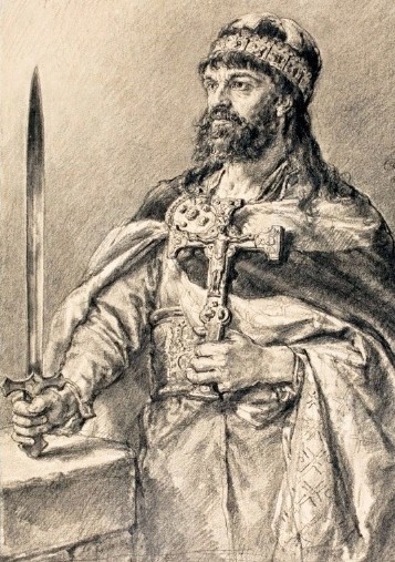 Основатель династии Пястов князь Мешко I.