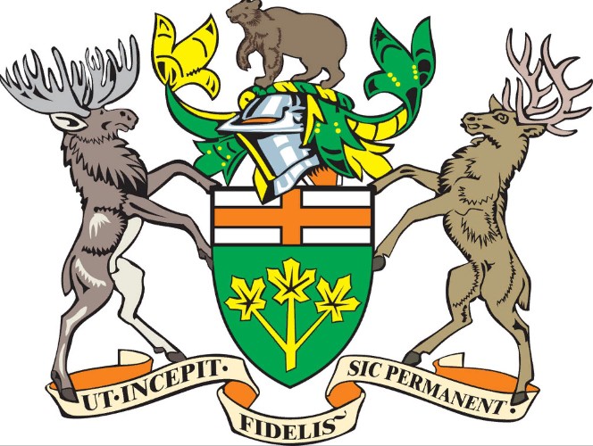 Герб канадской провинции Онтарио