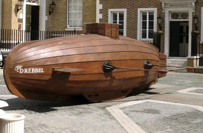 Подводная лодка Дреббеля. Макет