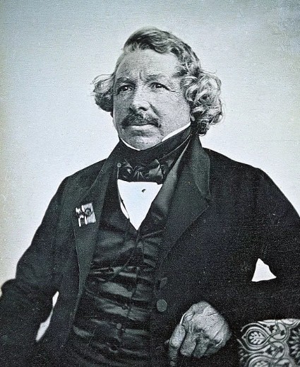 Луи Жак Манде Дагер. Дагеротипия 1844 г.