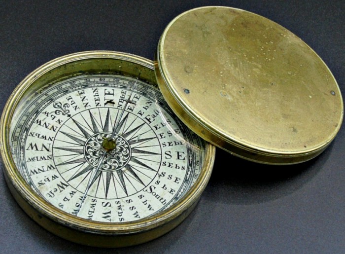 Английский компас. 1750 г.