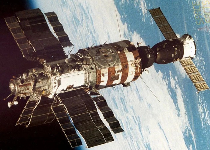 Советская космическая станция «Салют»