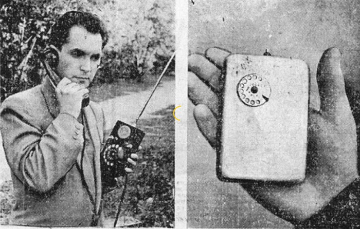 Мобильный телефон Куприяновича. 1958 г.