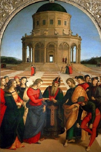 «Обручение Девы Марии» — картина Рафаэля (1483—1520)