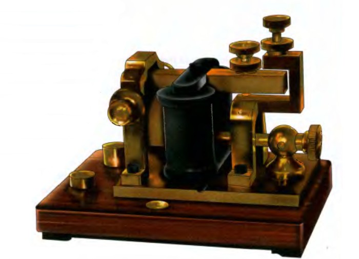 Первый телеграф, изобретенный Сэмюэлем Морзе