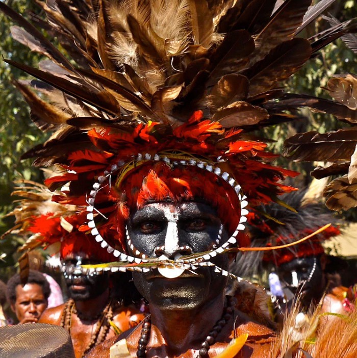 в Папуа–Новой Гвинее