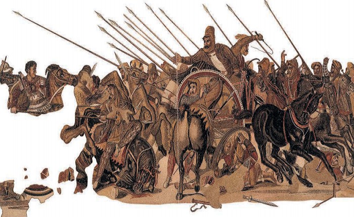 В битве при Иссе в 333 г. до н. э.