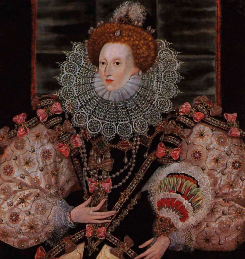 Неизвестный художник. Королева Елизавета. Около 1588 г. 