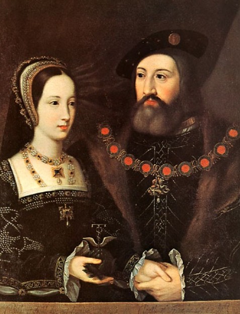 Мария Тюдор и Чарлз Брэндон, герцог Суффолк. Около 1516 г. 