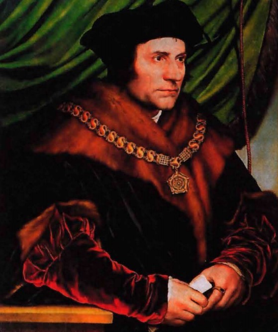 Г. Гольбейн Младший. Портрет Томаса Мора. 1527 г. 