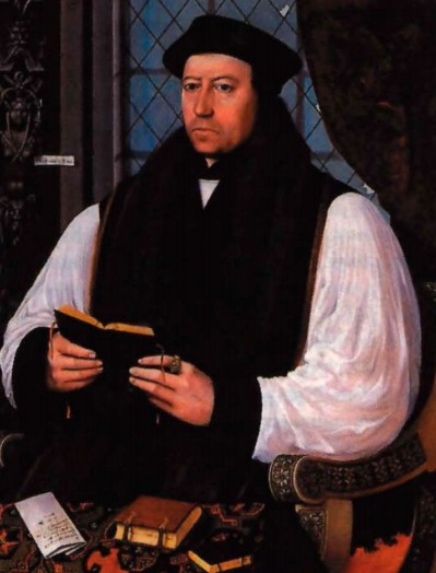 Г. Флик . Портрет Томаса Кранмера. 1545 г. 