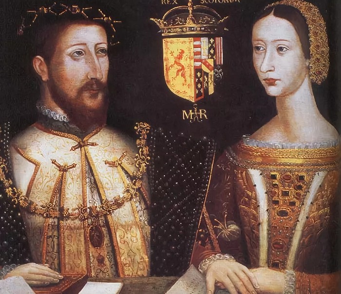 Неизвестный художник. Король Шотландии Яков V и Мария де Гиз. XVI в. 